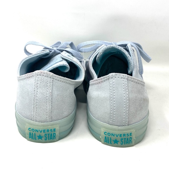💖MEGA SALE💖Converse Chuck Taylor Shoes Men’s AS Low Polar Blue Suede 166140C - Picture 7 of 9